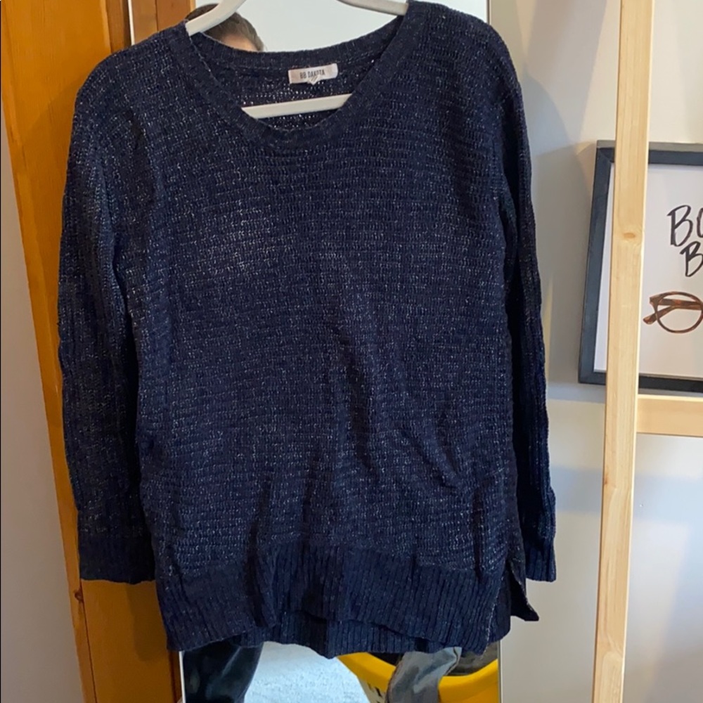 BB Dakota Navy Blue Sweater